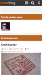 Mobile Screenshot of fandepetitescroix.over-blog.com