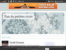 Tablet Screenshot of fandepetitescroix.over-blog.com