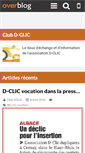 Mobile Screenshot of club-dclic.over-blog.com