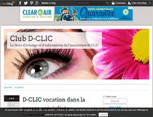 Tablet Screenshot of club-dclic.over-blog.com