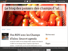 Tablet Screenshot of lespaniersdeschampsdialou.over-blog.com