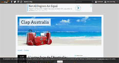 Desktop Screenshot of clapaustralia.over-blog.com