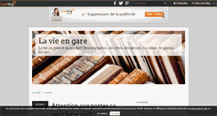 Desktop Screenshot of lavieengare.over-blog.fr