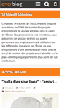 Mobile Screenshot of cimaises.over-blog.com