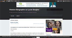 Desktop Screenshot of hgsenghor.over-blog.com