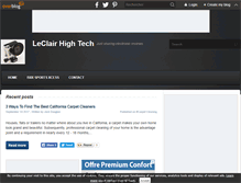 Tablet Screenshot of leclairlogis.over-blog.com
