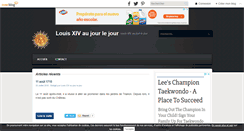 Desktop Screenshot of louisxiv.over-blog.com