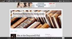 Desktop Screenshot of antoinenoveau.over-blog.com