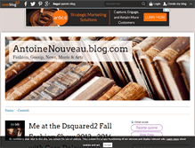 Tablet Screenshot of antoinenoveau.over-blog.com