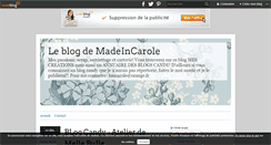Desktop Screenshot of madeincarole.over-blog.com