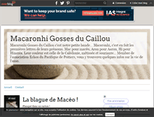 Tablet Screenshot of macaronhi.over-blog.com