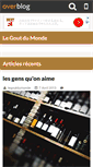 Mobile Screenshot of legoutdumonde.over-blog.com