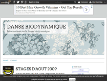 Tablet Screenshot of dansebiodynamique.over-blog.com