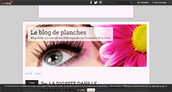 Desktop Screenshot of planches.over-blog.com
