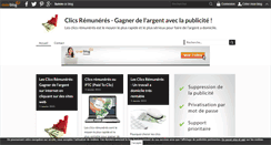 Desktop Screenshot of clics-remuneres.over-blog.com