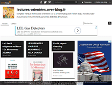 Tablet Screenshot of lectures-orients.over-blog.fr