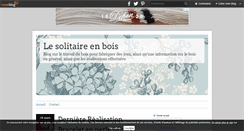 Desktop Screenshot of lesolitairedubois.over-blog.com