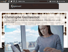 Tablet Screenshot of guillaumot.over-blog.com