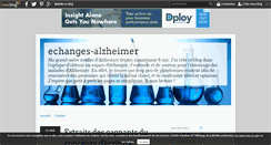Desktop Screenshot of echanges-alzheimer.over-blog.com