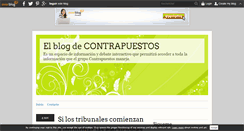 Desktop Screenshot of contrapuestos.over-blog.es