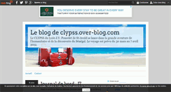 Desktop Screenshot of clypss.over-blog.com