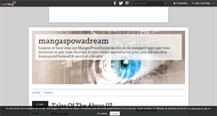 Desktop Screenshot of mangaspowadream.over-blog.com