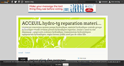 Desktop Screenshot of hydro.tg.over-blog.com