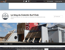 Tablet Screenshot of cotentinsurfclub.over-blog.com