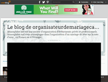 Tablet Screenshot of organisateurdemariagecannes.over-blog.com