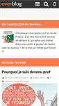 Mobile Screenshot of delautrecotedubureau.over-blog.fr
