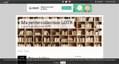 Desktop Screenshot of ma-collection-lotr.over-blog.fr