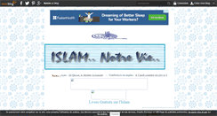 Desktop Screenshot of islam-notre-vie.over-blog.com
