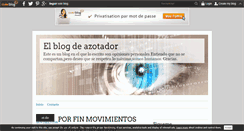 Desktop Screenshot of elazotadordelamentira.over-blog.es