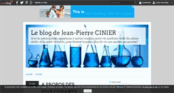 Desktop Screenshot of cinier-jean-pierre.over-blog.com