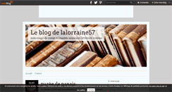 Desktop Screenshot of lalorraine57.over-blog.com