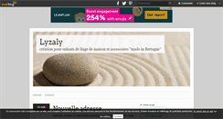 Desktop Screenshot of lyzaly.over-blog.com