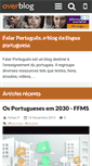 Mobile Screenshot of falarportugues.over-blog.com