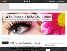 Tablet Screenshot of philosophie-rael.over-blog.com