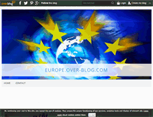 Tablet Screenshot of europe.over-blog.com