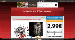 Desktop Screenshot of lettreauxzenchantees.over-blog.com