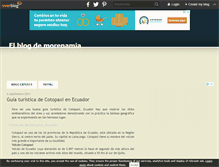 Tablet Screenshot of morenamia11.over-blog.es