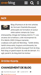 Mobile Screenshot of charlottebousquet.over-blog.com