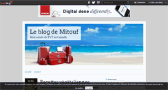 Desktop Screenshot of levoyagedemitouf.over-blog.com