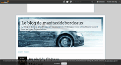 Desktop Screenshot of maxitaxidebordeaux.over-blog.com