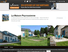 Tablet Screenshot of lamaisonpeyrousienne.over-blog.com