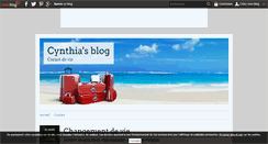Desktop Screenshot of cynthia.over-blog.com