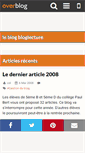 Mobile Screenshot of bloglecture.over-blog.com