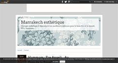 Desktop Screenshot of marrakechesthetique.over-blog.com