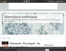 Tablet Screenshot of marrakechesthetique.over-blog.com