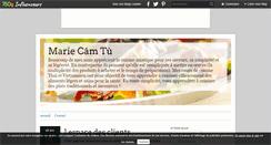 Desktop Screenshot of mariecamtu.over-blog.com